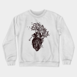 Blooming Heart Love by Tobe Fonseca Crewneck Sweatshirt